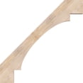 thumbnail image 3 of 3 1/2"W x 42"D x 42"H Merced Smooth Knee Brace, Douglas Fir, 3 of 4