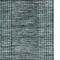 thumbnail image 4 of HomeRoots 666504 8 x 10 ft. Teal & Gray Striped Transitional Washable Machine Made Rectangle Area Rug with UV Protection, 4 of 9