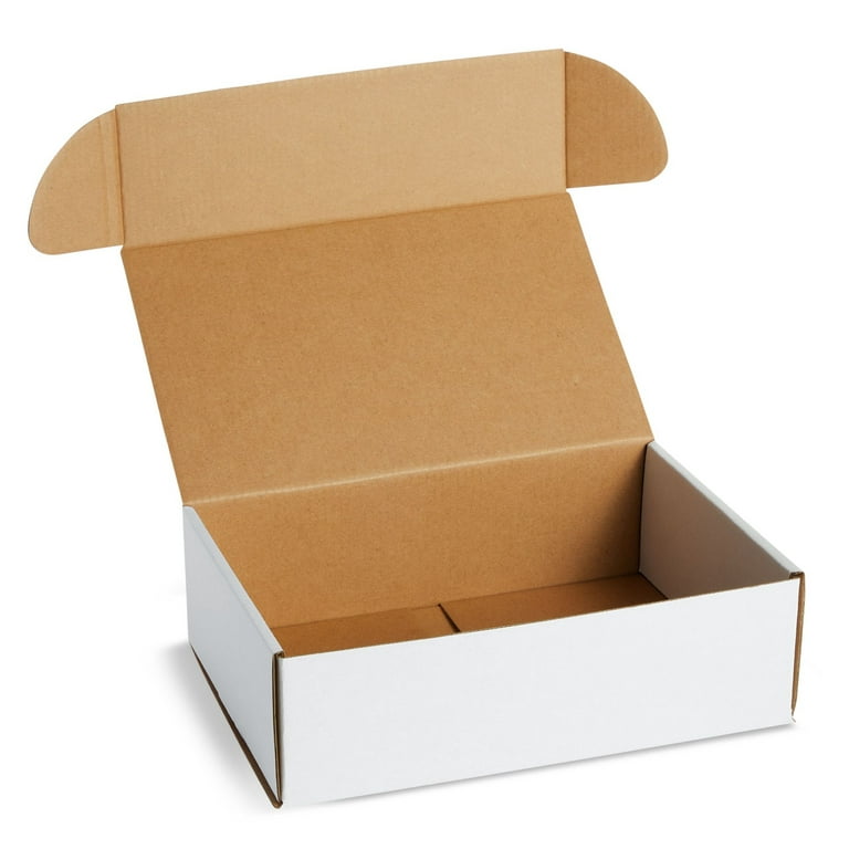 Shipping Boxes Mailers 8X6X4 Corrugated Cardboard Packing Kraft  (20-100pc) - Mercado 1 to 20 Dirham Shop
