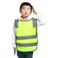 thumbnail image 4 of Chaleco reflectante de seguridad para niños de color amarillo fluorescente Sunnimix, 4 of 8
