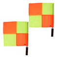 thumbnail image 4 of Juego de banderas de árbitro de fútbol XCF tarjetas rojas y amarillas con cuaderno y lápiz acero inoxidable, 4 of 4