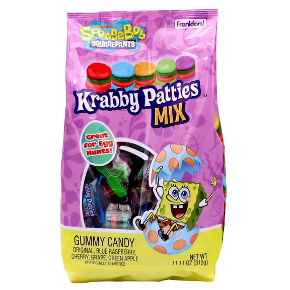 Frankford Nickelodeon SpongeBob Krabby Patties Easter Mix Bag