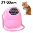 thumbnail image 1 of Bolsa de transporte para mascotas, hamsters, portátil, transpirable, con bandolera para mascotas pequeñas, erizos, azúcar, ardillas, conejos Xemadio 220901-6, 1 of 9
