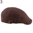 thumbnail image 3 of SPRING PARK Men Women Unisex Duckbill Fashion Classic Beret Cabbie Cowboy Flat Hat Casual Golf Driving Cap, 3 of 6