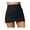 Black, variant on Women's High Waist Tulip Hem Shirring Swim Skirt Swimsuit Bikini Bottom