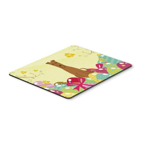 Easter Eggs Irish Terrier Mouse Pad, Hot Pad or Trivet