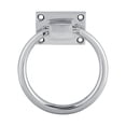 thumbnail image 1 of Samfox Door Pull Ring, Silver Drawer Drop Pull Ring Furniture Hardware Wooden Door Knocker Chair Pulls Handle, 1 of 7