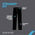 thumbnail image 2 of Savane Men's Flat Front Ultimate Performance Chino Pants, 2 of 4