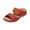 Red, variant on THDHVS Black Sandals Women,Sandals for Women 2025,Women's Fashionable Casual Comfortable and Versatile Spring and Summer Large-Size Wedge-Heeled Sandals Black 5.5
