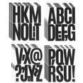 thumbnail image 1 of Unique Bargains 5" Letters Stickers Self Adhesive Big Font Alphabet Letter Stickers for Birthday Bulletin Board 36 Pack, 1 of 6
