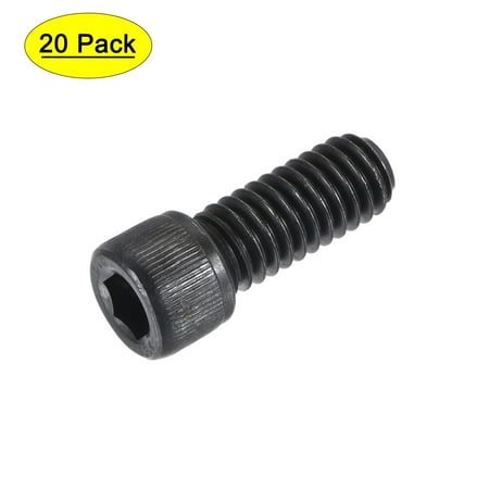 

5/16-18x3/4 Hex Socket Bolts 12.9 Grade Alloy Steel Black Oxide 20 Pack