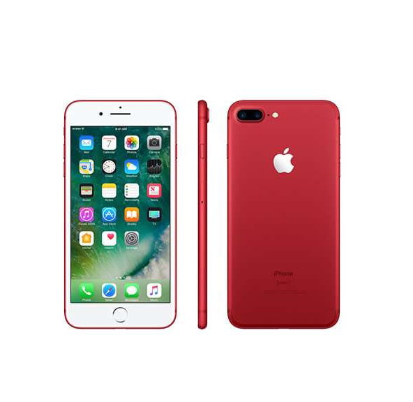 Restored Apple iPhone 7 Plus 128GB, (PRODUCT) Red - Unlocked LTE  (Refurbished)