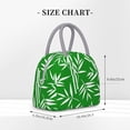 thumbnail image 2 of Easygdp Bamboo Bolsa de Almuerzo Insulada Grande, Forro de Aluminio, Diseño Espacioso, a Prueba de Fugas, Ideal para Trabajo, Picnics, Viajes y Actividades al Aire Libre, 2 of 6
