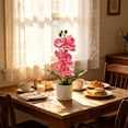 thumbnail image 5 of Lifelike Artificial Phalaenopsis Potted Plant 7 Heads Faux Orchid Flower Arrangement Home Wedding Party Indoor Desktop Decor Ornament, 5 of 7