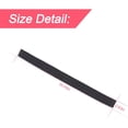 thumbnail image 2 of Car Rear Bumper Guard Protector, Anti-Scratch Abrasion Resistant 35" Universal Non-Slip Black Rubber Trunk Door Sill Protector for Most Cars, Car Exterior Accessories (Black1), 2 of 8