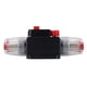 thumbnail image 4 of Leku Portafusibles para disyuntor - 150A Portafusibles de Audio Portafusibles para Coche Modificado Interruptor de Circuito Interruptor de reinicio Manual Portafusibles ， DC12-24V, 4 of 8