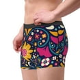 thumbnail image 4 of Fotbe Cinco De Mayo Floral Men’s Total Support Pouch Boxer Briefs, X-Temp Cooling, Moisture-Wicking Underwear, Regular, Long-leg and Trunk-Large, 4 of 9