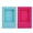 Blue, Red, variant on 2Pcs L Shaped Self Standing Acrylic Photo Frame for 3 Inch Pictures Slanted Tabletop Picture Display in Blue and Red for Home or Office Decor Perfect for Mini Photos and Desk Display