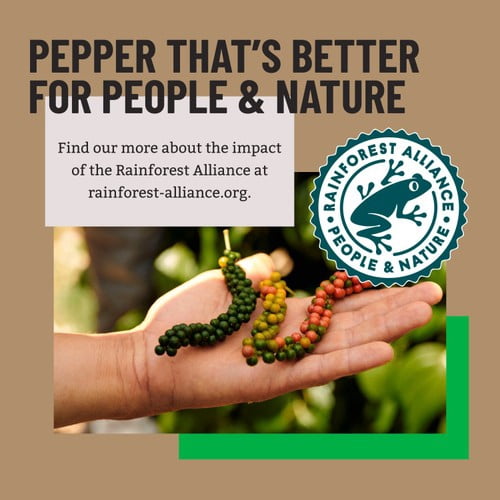 Bart Black Pepper Ground 48g, British Import (Pack of 2)
