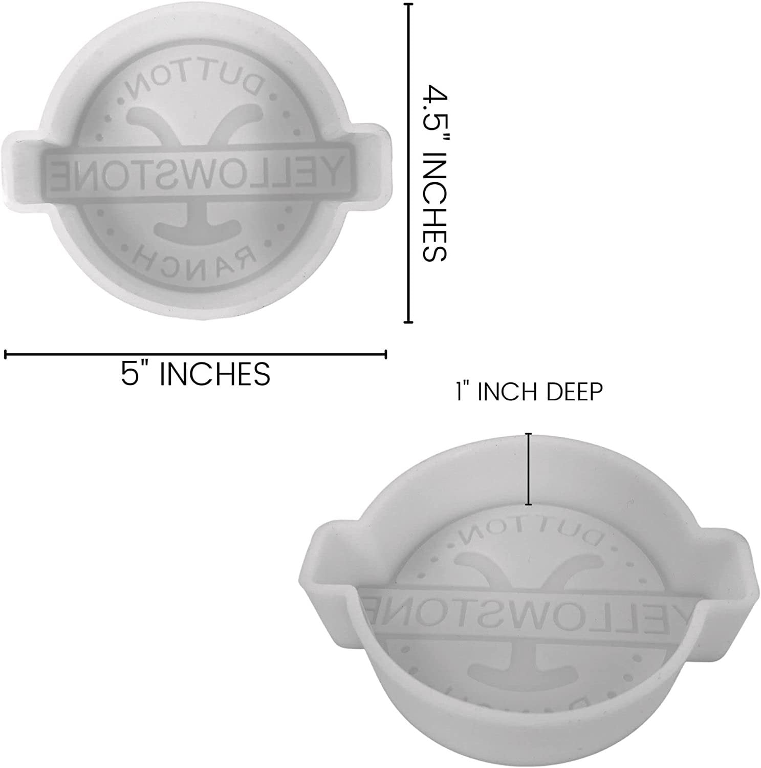 4 Pack Y Cowboy Silicone Freshie Molds  Cowboy Rip, Beth, Y, Dutton Button Silicone Mold for Freshies, Silicone Mold for Epoxy, Silicone Mold for Soap  Send Rip  Oven Safe Freshie Molds
