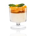 thumbnail image 4 of Smarty 2 oz. Clear Round Plastic Disposable Mini Wine Glass 480 ct, 4 of 7