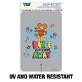thumbnail image 2 of Cartoon Dance Your Cares Aware Fraggle Rock Red Home Business Office Sign, 2 of 7