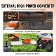 thumbnail image 4 of Compresor de aire PCP VEVOR 12 V DC 4500 Psi 30 MPa 500 W 110 V AC, 4 of 9