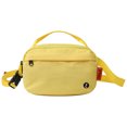 thumbnail image 1 of Fanny Pack Riñonera para Mujeres Hombres Nylon Sólido Viajes Senderismo Al Aire Libre, 1 of 9