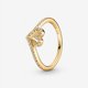 thumbnail image 1 of Pandora Anillo Timeless Wish con Corazón Brillante, Chapado en Oro, Talla 5, con Caja de obsequio., 1 of 6