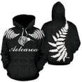 thumbnail image 5 of Sudadera con capucha negra con estampado 3D de la bandera de Nueva Zelanda y helecho plateado, nueva sudadera con capucha y sudadera con bandera Y2k para hombres, jersey para mujer, ropa superior, 5 of 5