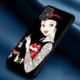 thumbnail image 4 of Funda de silicona suave para teléfono Samsung Galaxy S24 S23 S22 S21 S20 Ultra Plus Pro S10 S9 S8 S7 4G 5G con tatuaje de princesa de Disney, 4 of 5