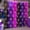 Black Purple and Pink, variant on Wednesday Birthday Party Supplies, 2 Pack Wednesday Party Decorations 3.3x6.6ft Black Purple and Pink Tinsel Foil Fringe Curtains, Gothic Photo Booth Prop Backdrop Streamer for Girl in Dark