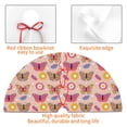 thumbnail image 4 of Yiaed colorful Butterfly Daisy Print Christmas Tree Skirt , Tree SkirtsTree Mat for Christmas Winter Holiday Indoor Decorations-36", 4 of 7