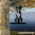 thumbnail image 2 of Handmadetneonsign Boxer On Branch Metal Tree Stake, Dog Boxer Tree Stake, Garden Dog Tree Stake Art 70006, 2 of 3
