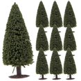 thumbnail image 2 of Plastic Miniature Model Trees Diy Tree Model For Micro Landscapes And Creative Gardening 10Pcs, 2 of 4