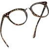 LifeArt Blue Light Blocking Glasses, Anti Eyestrain, Computer Reading Glasses, Gaming Glasses, TV Glasses for Women Men, Anti Glare (Red Floral, +1.00 Magnification)