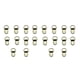 thumbnail image 2 of Riwesomey Gancho de 100 uds, ganchos de agujero geométrico semicircular, anillo colgante moderno Simple, colgadores de suministros para el Oro 763 Semicírculo 2piezas, 2 of 6