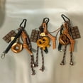 thumbnail image 4 of Creative Bagel Chocolate Bag Charm Rope Keychain Accessory Lightweight Practical Bags Pendant for Backpacks and Keys, 4 of 9