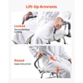 thumbnail image 3 of KFFKFF Swivel Shower Chair with Arms and Backrest, 500 lbs Capacity Adjustable Seat for Shower Stalls and Bathtubs, Ideal for Adults, Seniors, and Individuals with Limited Mobility, 3 of 9