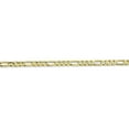 thumbnail image 3 of 10K Yellow Gold 3.0mm Concave Figaro Chain 22 Inch, 3 of 5