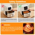 thumbnail image 5 of Windiluna 9 Inch Air Fryer Liners Disposable, Liners for Air Fryer Basket, 125 Pack, Square, 5 of 7