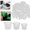 white, variant on Siquannn Ink Latex Sheets Eyebrows Foam Wrap Lotion Brows Eyes Aftercare Tattooing Kits for Adults Skin Barrier Film Out Super 3r Hustle Butter Rinse Skin Patch Stick And Ink Holder