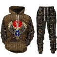 thumbnail image 3 of Conjunto de sudadera con capucha del faraón egipcio Anubis con el Ojo del Dios egipcio del coro antiguo impreso en 3D, 3 of 5