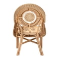 thumbnail image 5 of bali & pari Putri Rattan BOHO Accent Chair, Natural Brown, 5 of 9