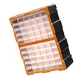 thumbnail image 1 of Elodie Drawers Storage Cabinet Container Makeup Organizer for Crafts Jewelry Screws Orange 60 Drawers, 1 of 8