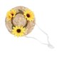 thumbnail image 5 of Sombrero de paja con flores para mascotas sombrero de paja tejido para perros pequeños y lindos diseño de flores con ala ajustable para decoración diaria de fiestas para ANGGREK Otros, 5 of 8