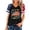 02Black, variant on Women's American Flag V-Neck T-Shirt, 4th of July Independence Day Patriotic Graphic Tee, Soft Short Sleeve Casual Summer Tops, S-3XL