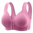 AMDWOV Lace Bras New Front Buckle Style Sagging Gathering and Closing