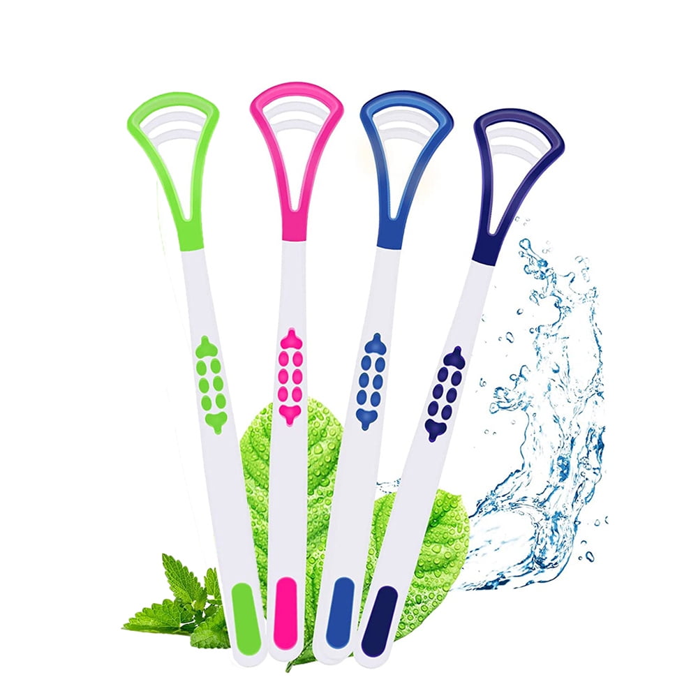 TONG Kids Tongue Cleaner Set - Children's Bad Breath Solution (2 Pack)