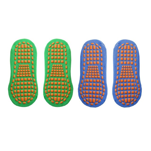 Calcetines de Yoga Fernando 2 Pares 2 Colores Antideslizantes Azul
